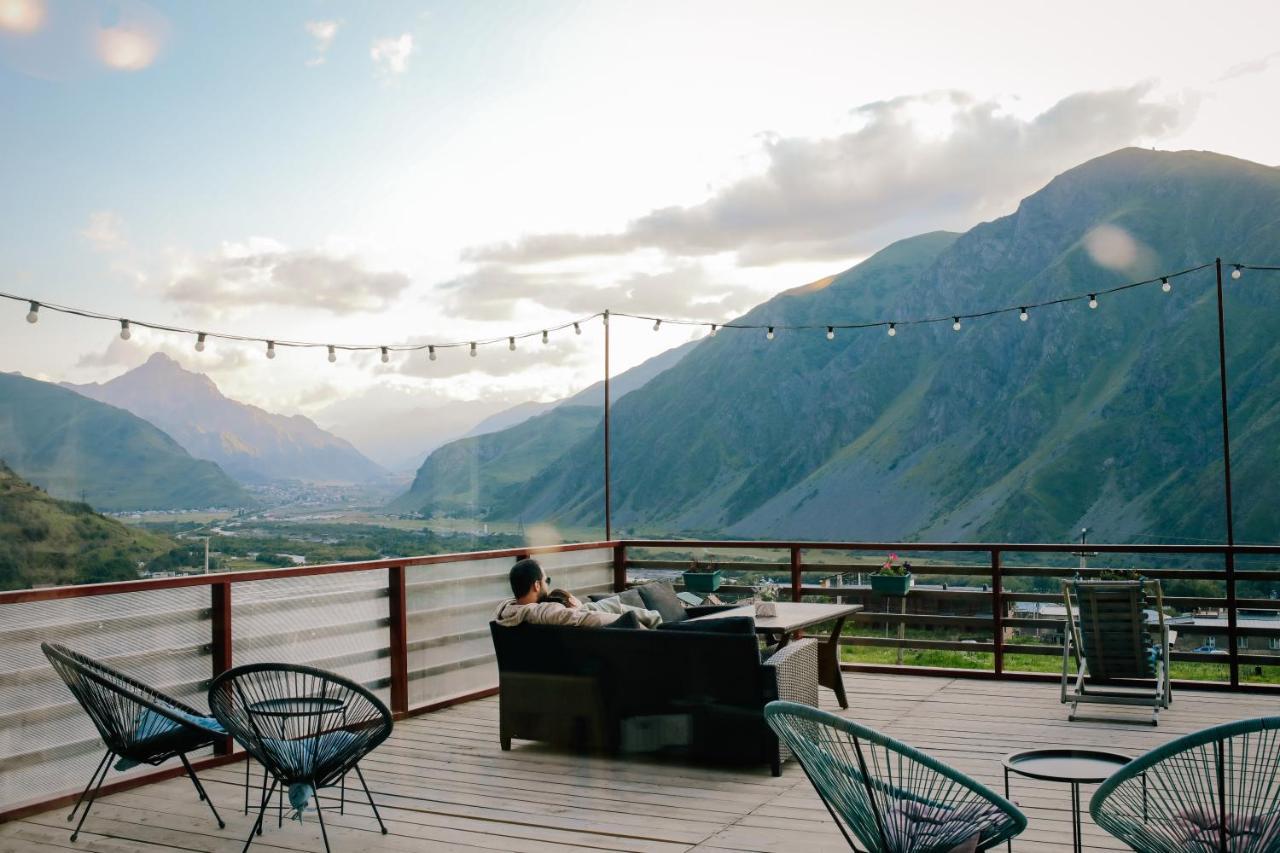 Alpenhaus Kazbegi Hotel & Restaurant Kültér fotó